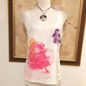 Silk Flower Blossom Top